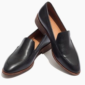 Madewell The Frances Loafer Flat, Black Leather